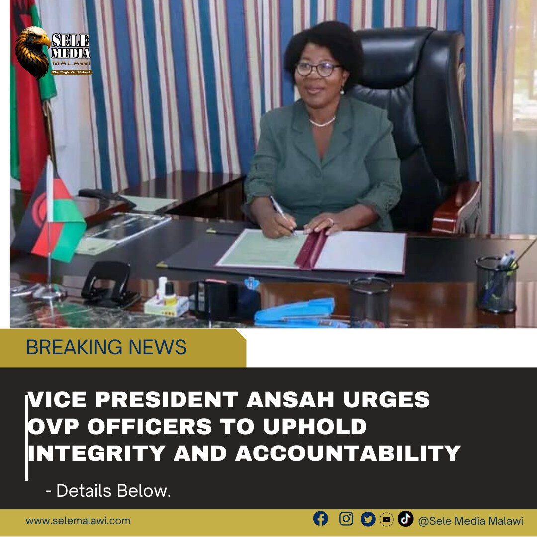 VICE PRESIDENT ANSAH URGES OVP OFFICERS TO UPHOLD INTEGRITY AND ACCOUNTABILITY