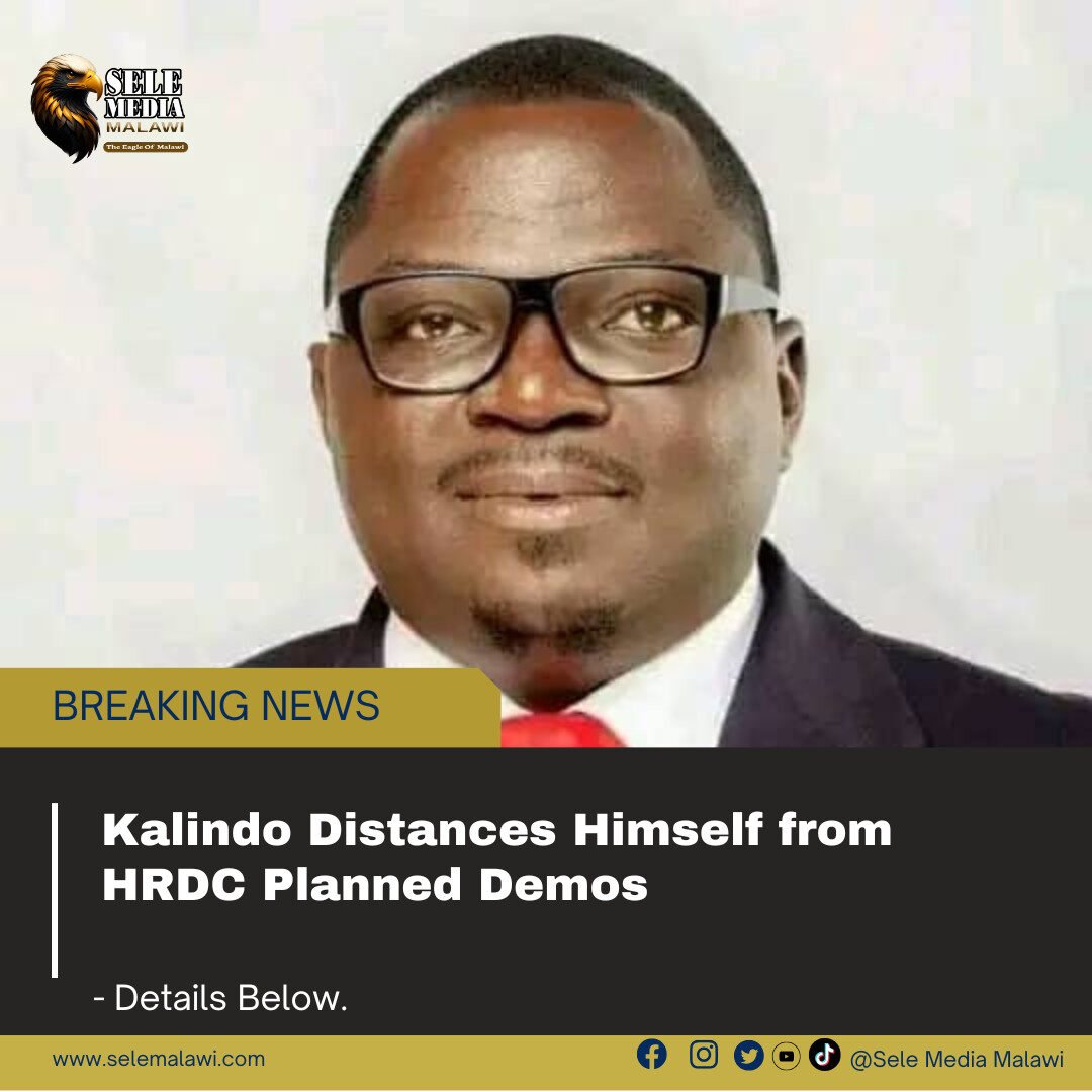Kalindo Distances Himself from HRDC Planned Demos