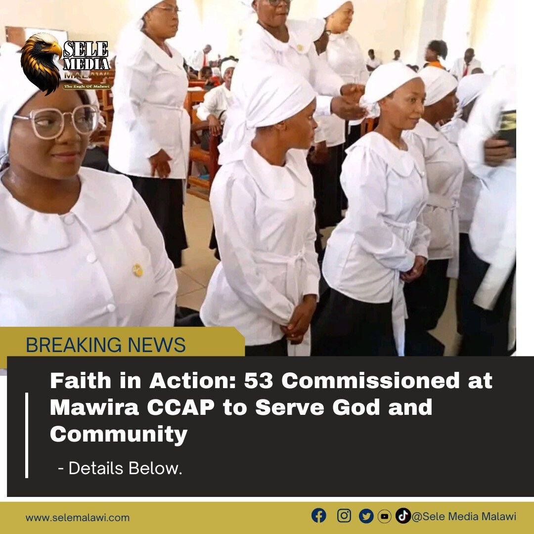 Faith in Action: 53 Commissioned at Mawira CCAP to Serve God and Community