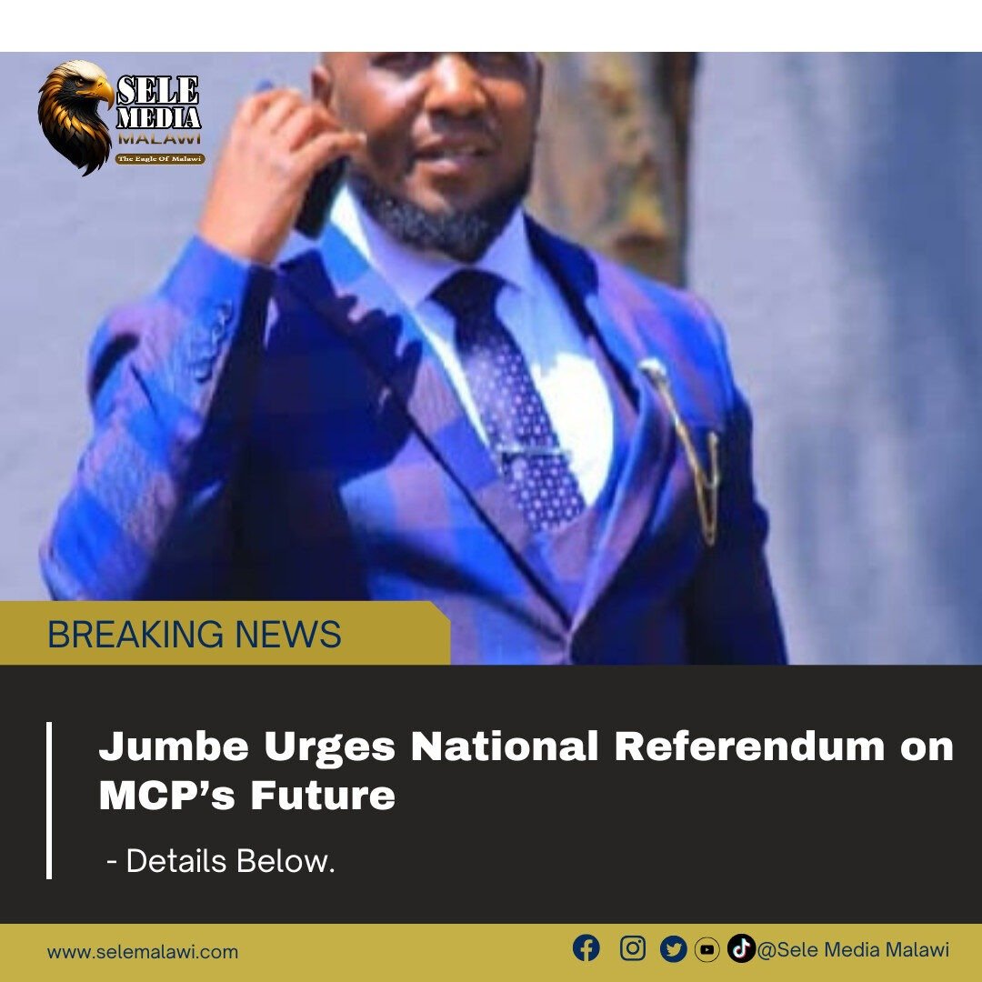 Jumbe Urges National Referendum on MCP’s Future