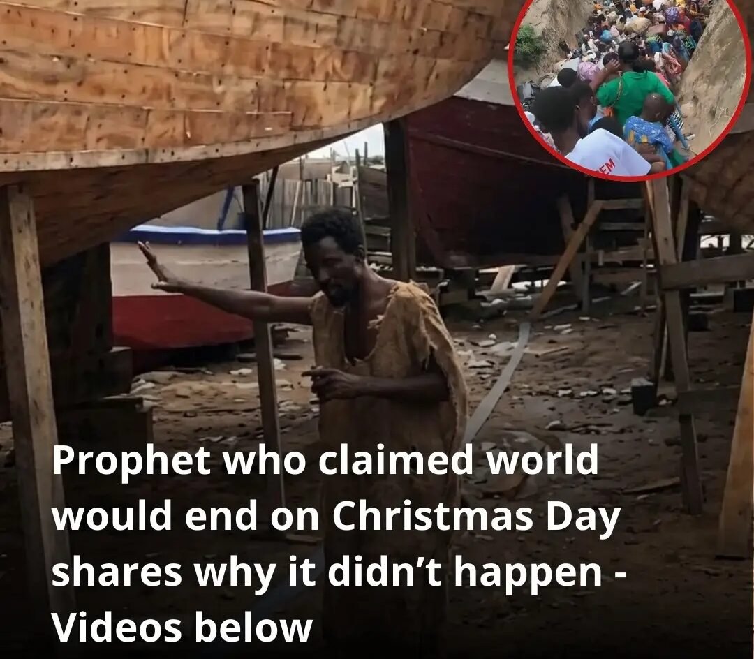 Panic, Faith, and Fear: How Prophet Eboh’s Doomsday Prophecy Gripped Thousands Ahead of Christmas