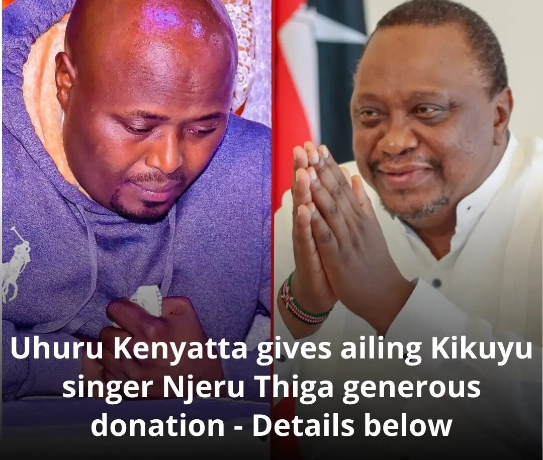 Uhuru Kenyatta Joins Kenyans in Supporting Njeru Thiga’s Medical Journey to India